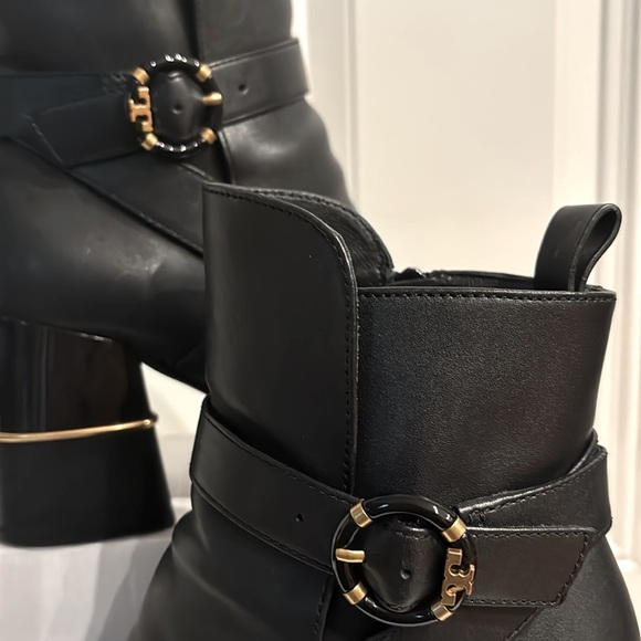 Tory Burch Multi Logo Buckle Boot - Picture 13 of 15